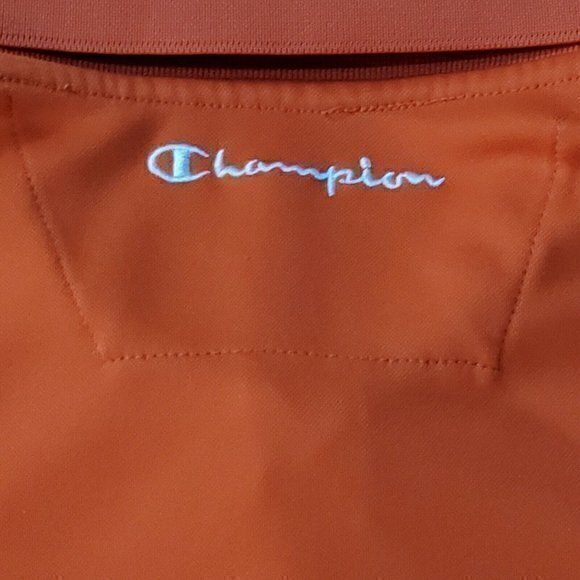Solid Orange Men's 2XL/XXL Champion Polyester Polo‎ - Picture 4 of 5